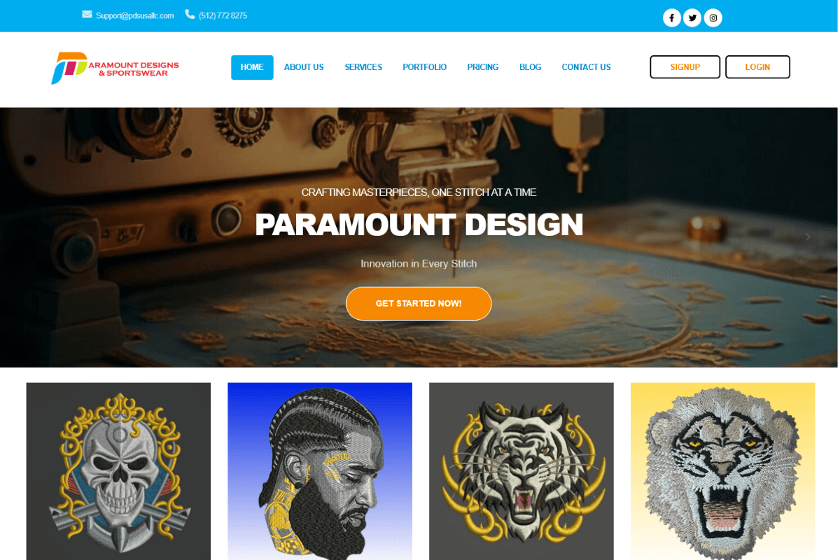 Paramount-Design $ Sportswear